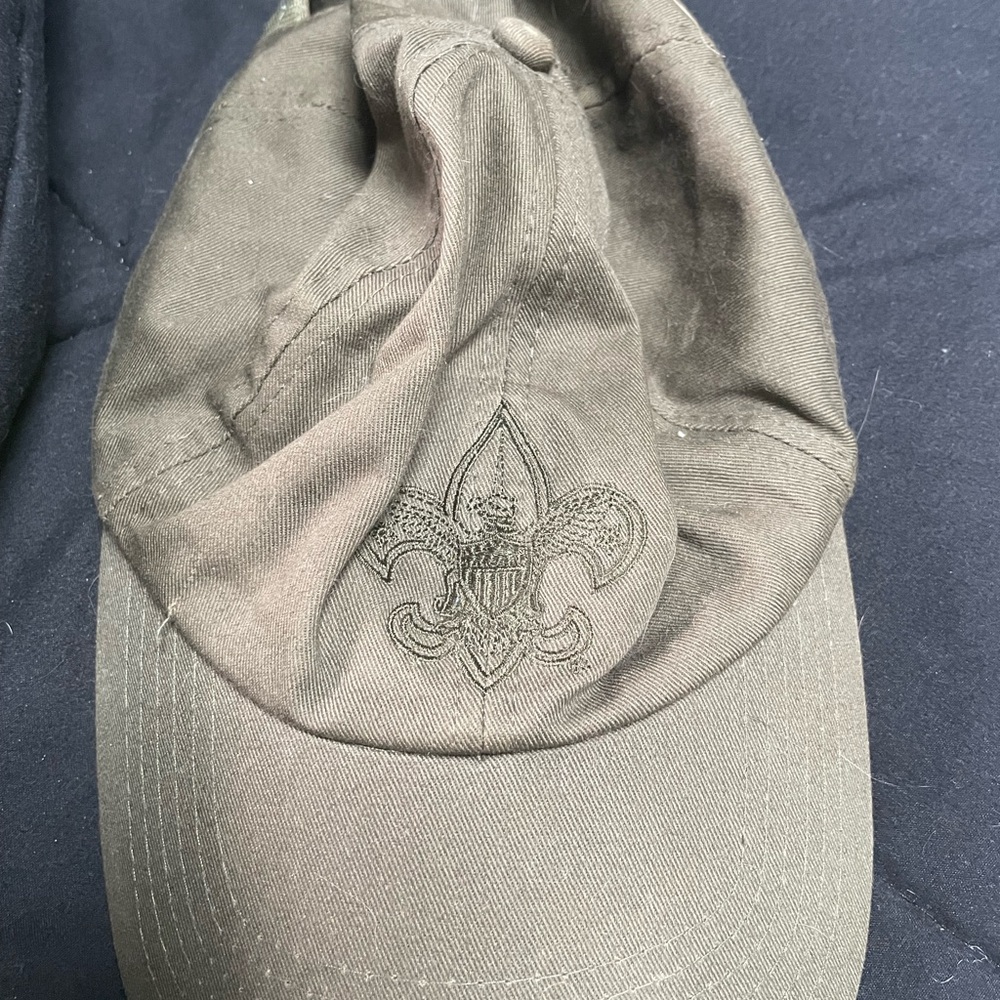 Boy Scouts of America olive color baseball hat